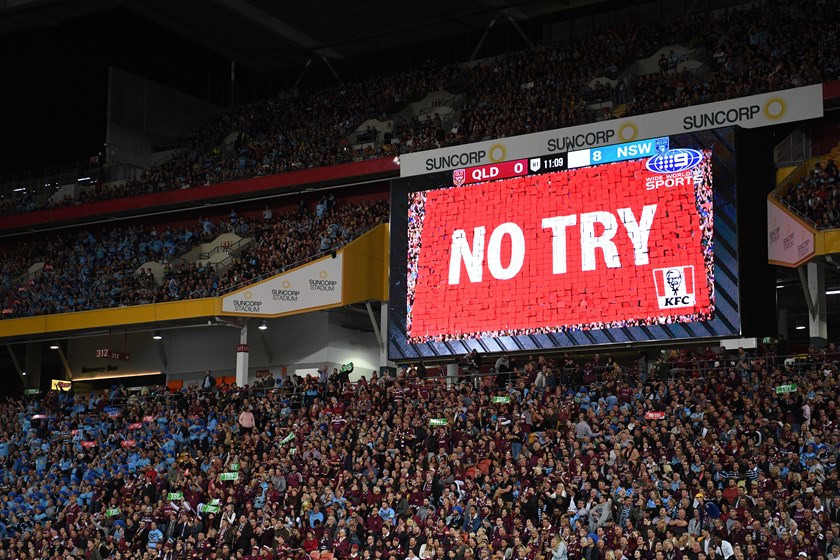 The video review decision comes in.