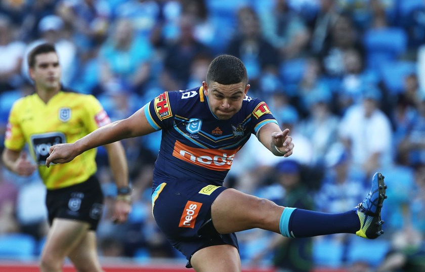 Titans halfback Ash Taylor