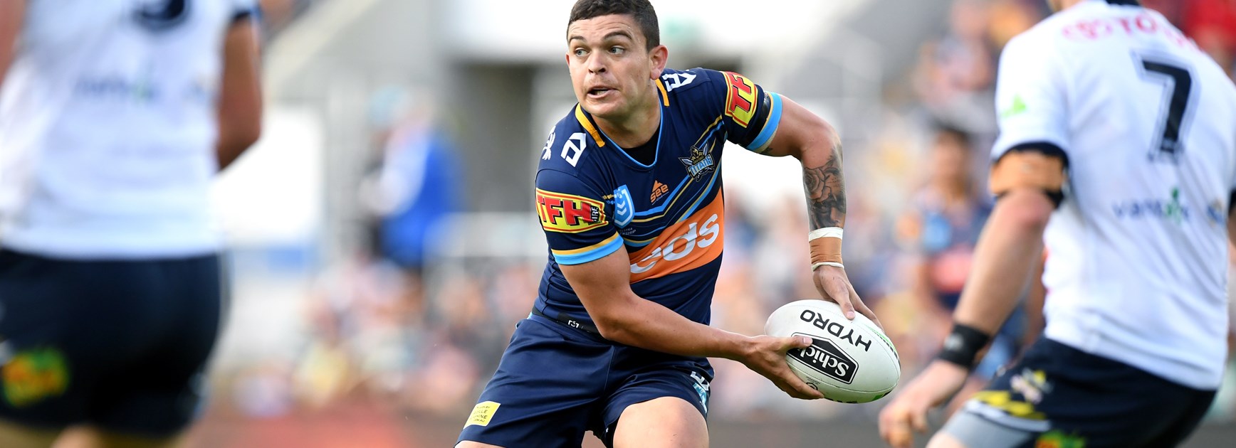 Titans halfback Ash Taylor.