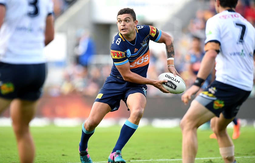 Titans halfback Ash Taylor.