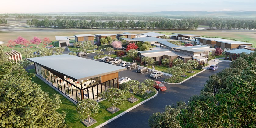 An artist's impression of Grace's Place.