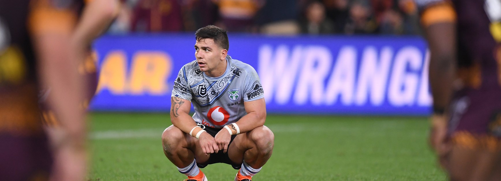 Warriors five-eighth Kodi Nikorima.