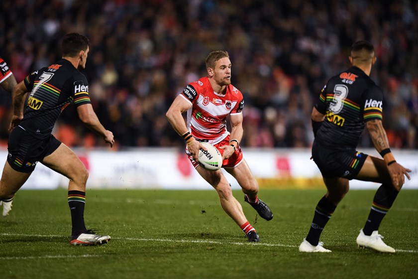 Dragons fullback Matt Dufty.
