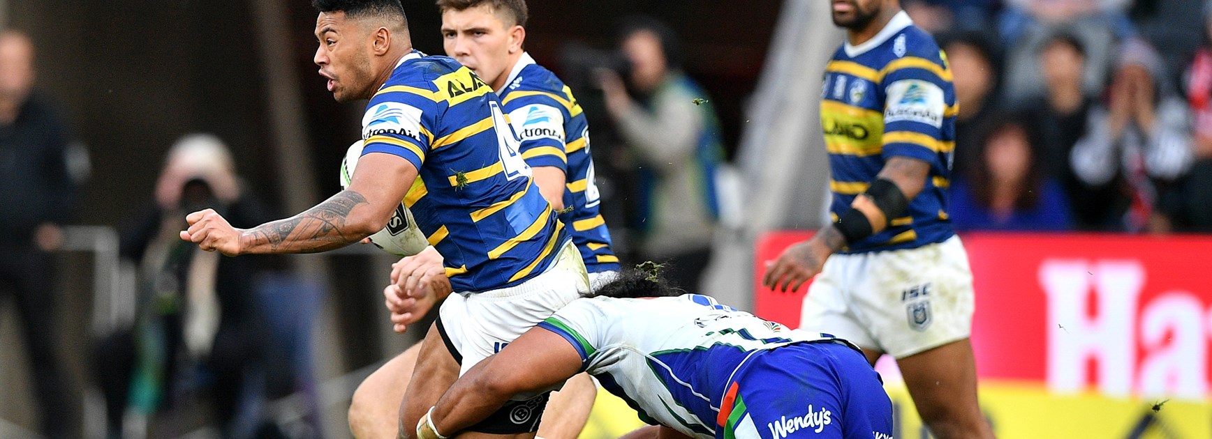 Eels centre Waqa Blake.