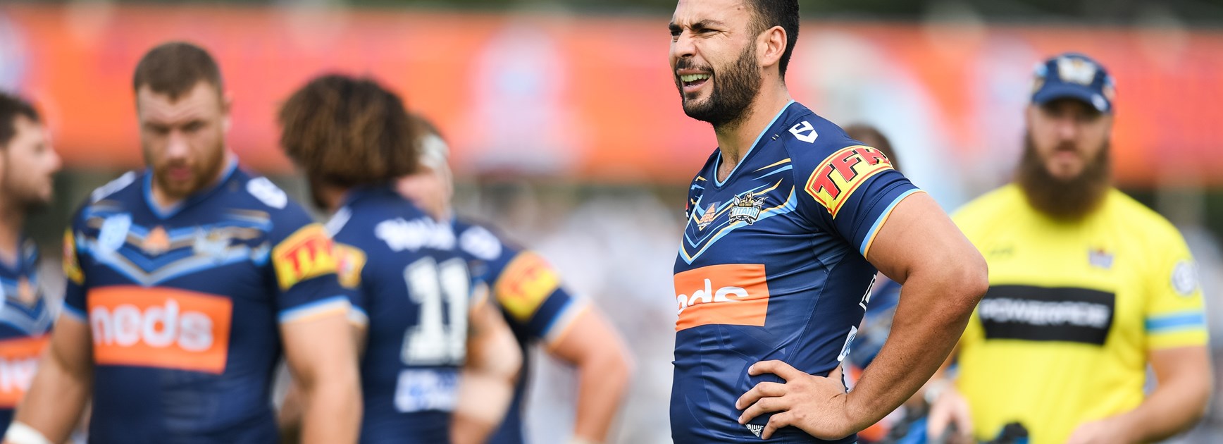 Titans skipper Ryan James.