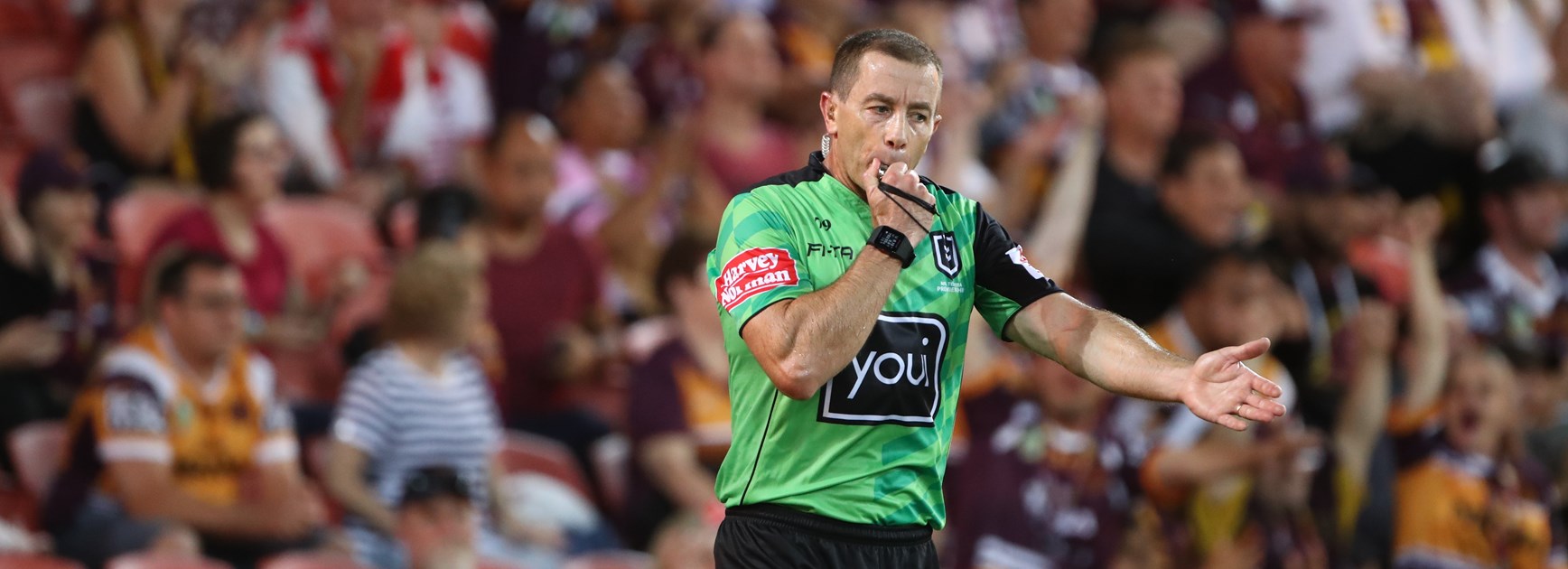 NRL referee Ben Cummins.