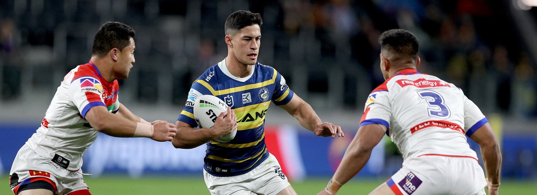 Eels five-eighth Dylan Brown.