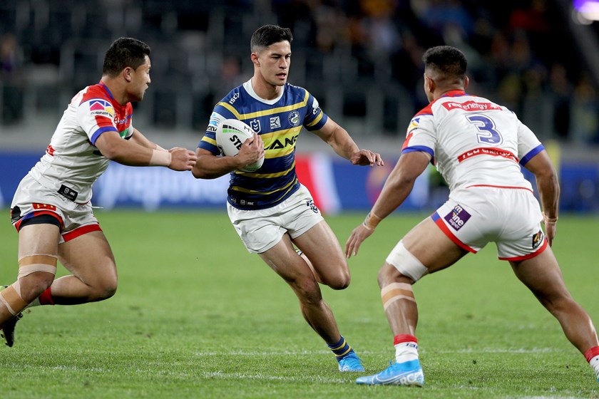 Eels five-eighth Dylan Brown.