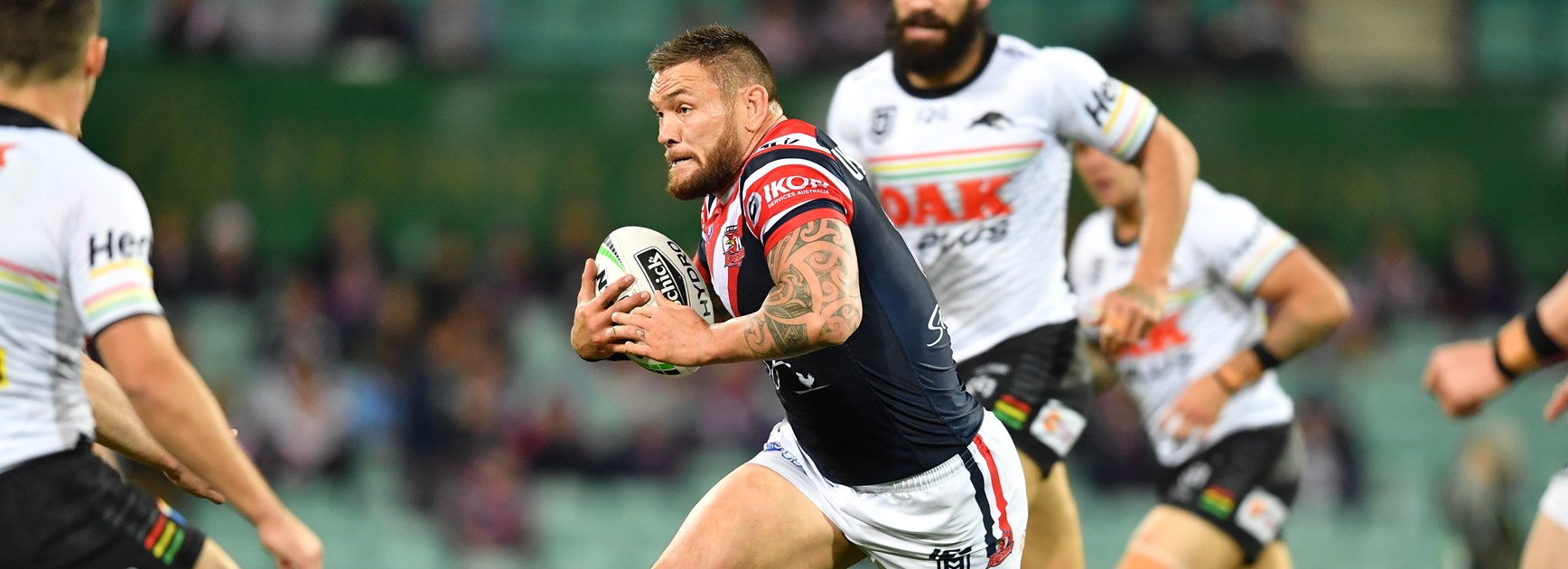 Roosters prop Jared Waerea-Hargreaves.