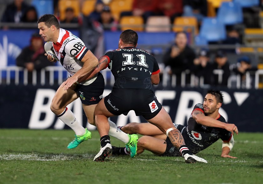 Michael Gordon in 2017 with the Sydney Roosters.