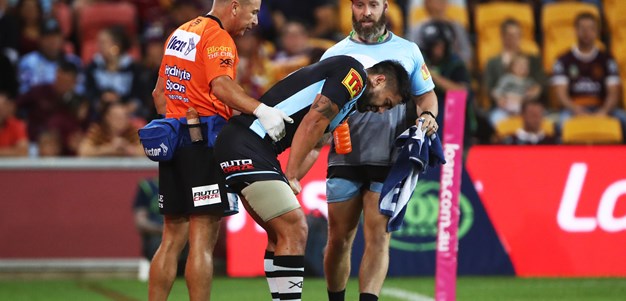 Johnson's four-week injury adds to star-studded Cronulla casualties