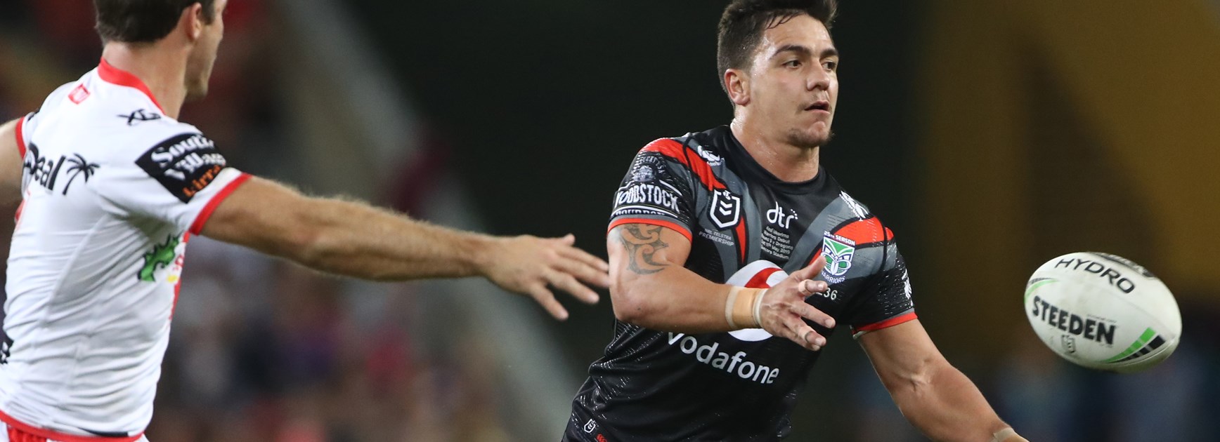 Warriors five-eighth Kodi Nikorima.