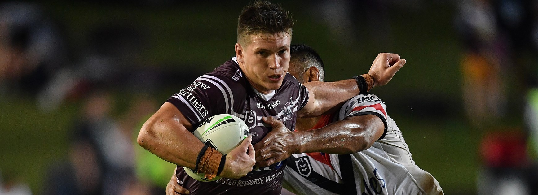 Manly Sea Eagles winger Reuben Garrick.