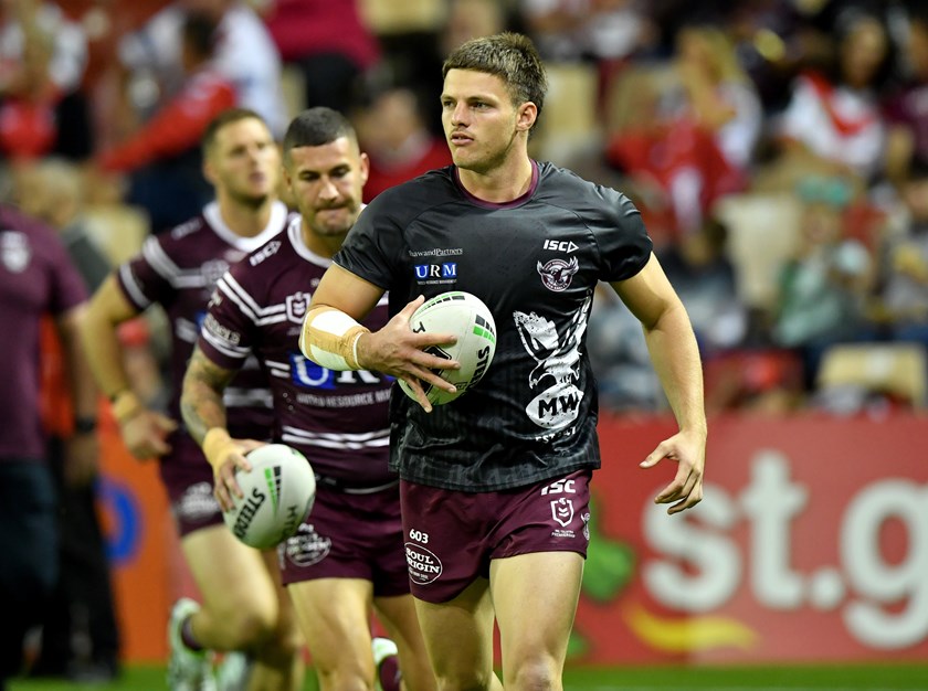 Manly Sea Eagles back-rower Jack Gosiewski.