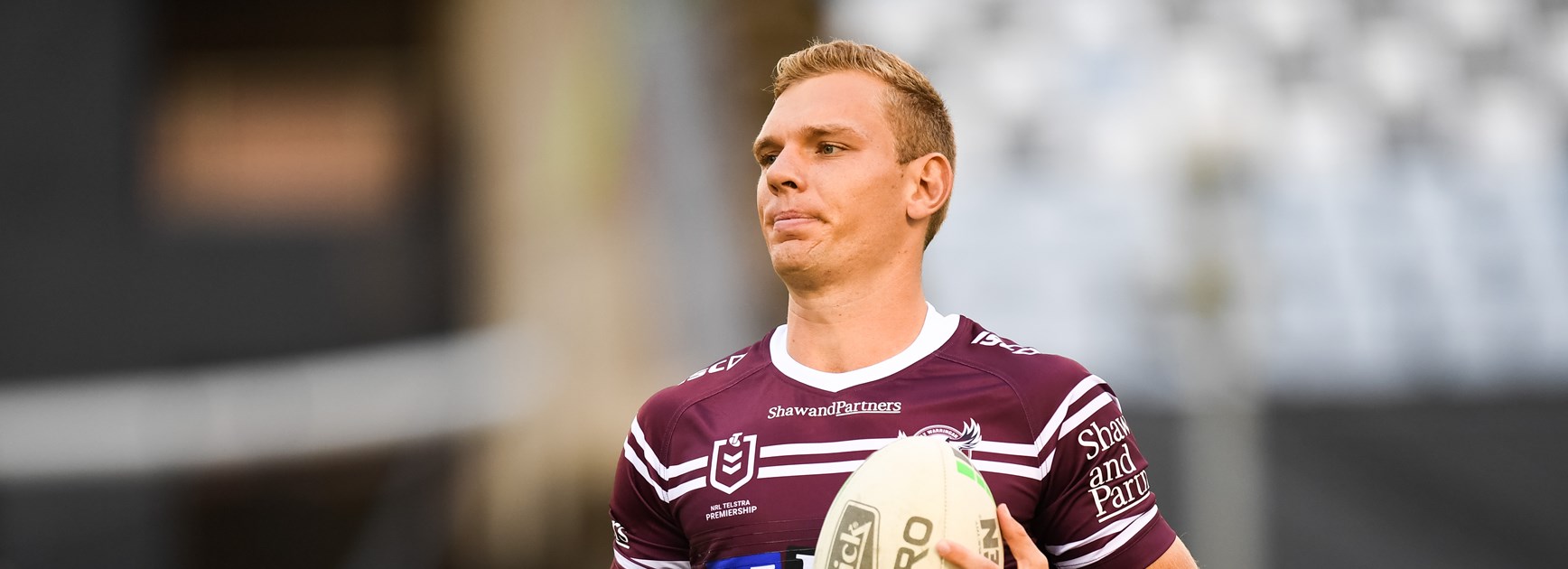 Manly fullback Tom Trbojevic.