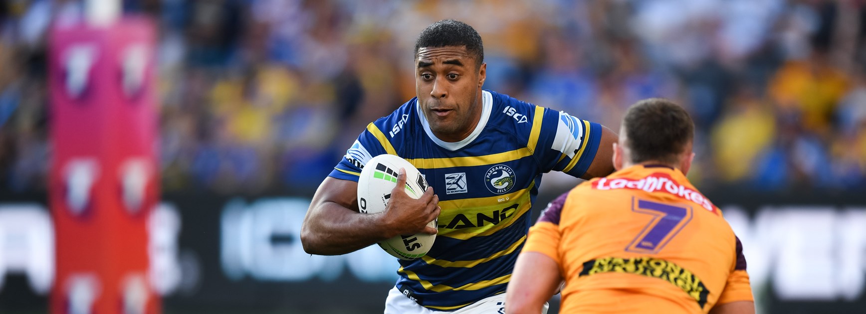 Eels centre Michael Jennings.