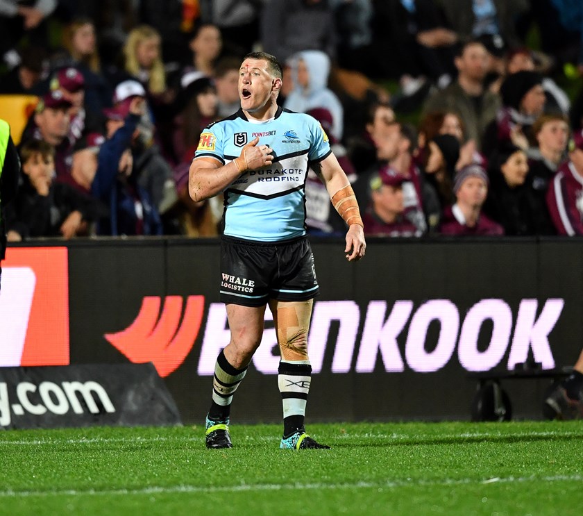 Sharks legend Paul Gallen.