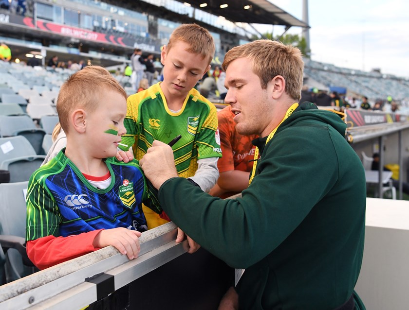 Jake Trbojevic missed most of the 2017 World Cup due to injury.