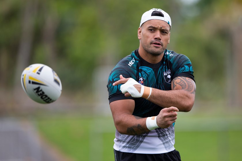 New Zealand prop Zane Tetevano.