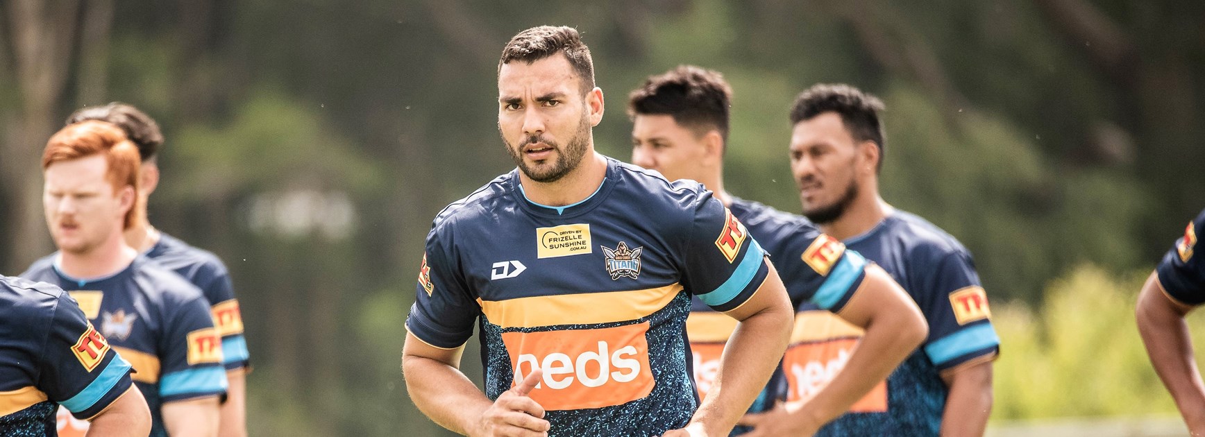 Titans skipper Ryan James.