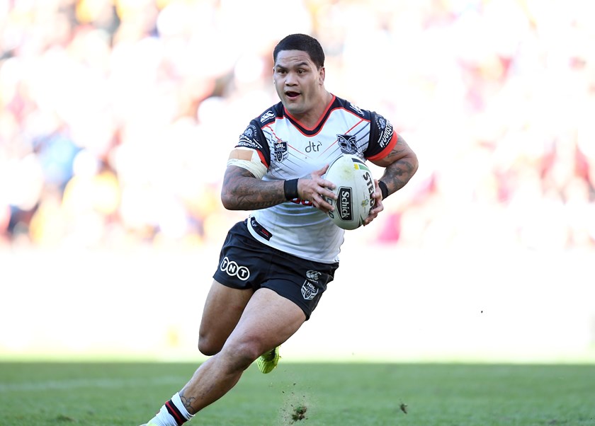 Warriors hooker Issac Luke.