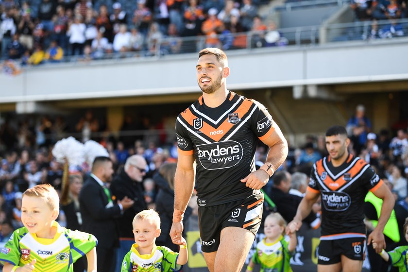 Wests Tigers forward Ryan Matterson.