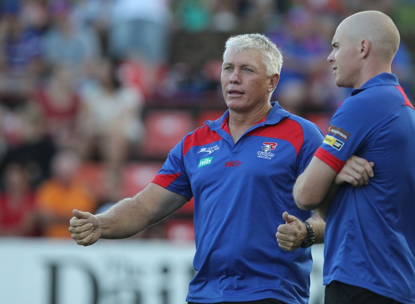 Former Knights coach Rick Stone has been appointed to coach the Roosters women's team.