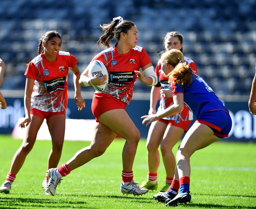 St George Illawarra youngster Maddison Weatherall.