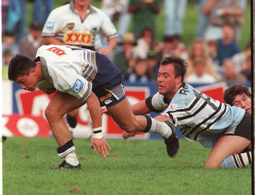 Justin Loomans in action in the Cowboys debut season.
