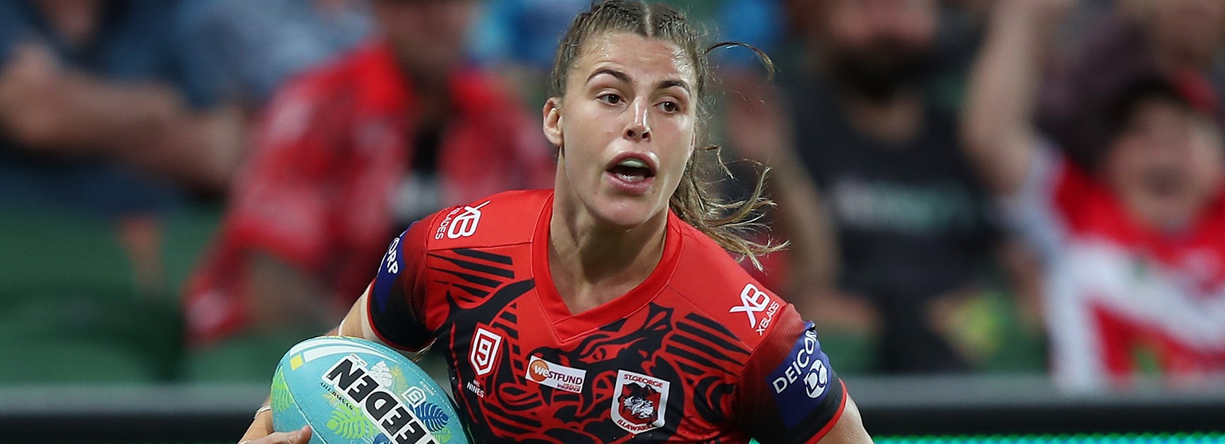 Dragons star Jessica Sergis.