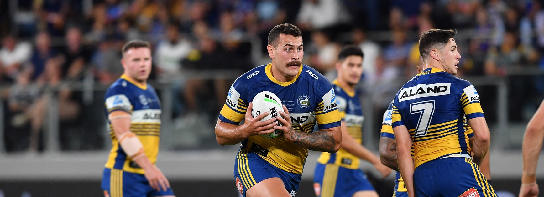 Eels prop Reagan Campbell-Gillard.