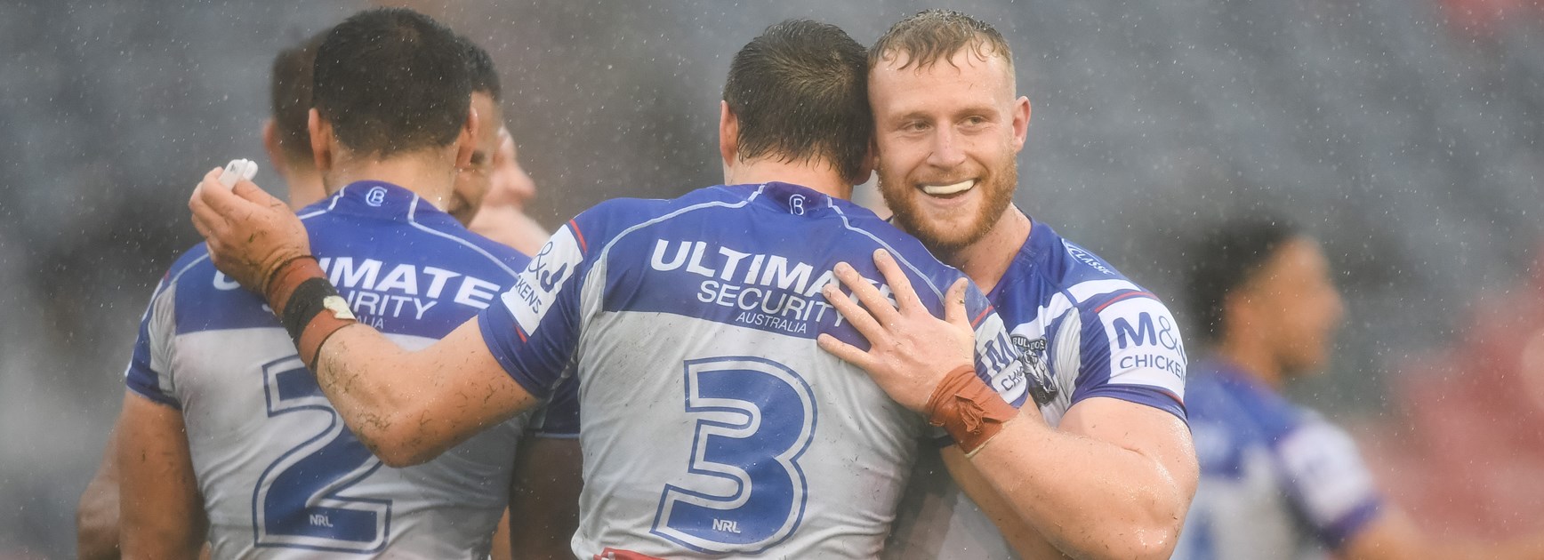 Home alone for now but Luke ready to build bonds