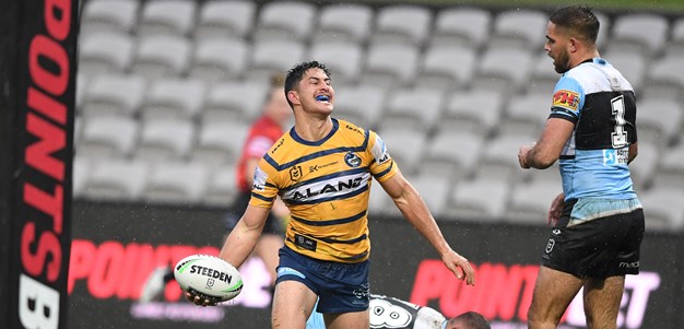 Wet and wild: Eels sink Sharks in torrential rain