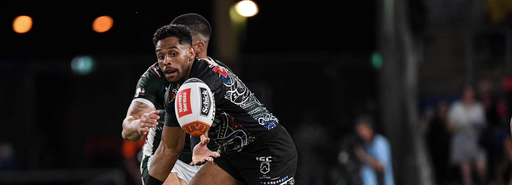 Indigenous All Stars winger Josh Addo-Carr.