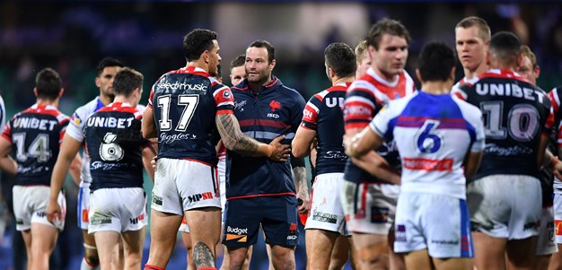 Cordner OK after head knock as emotional week ends in Knights carve up