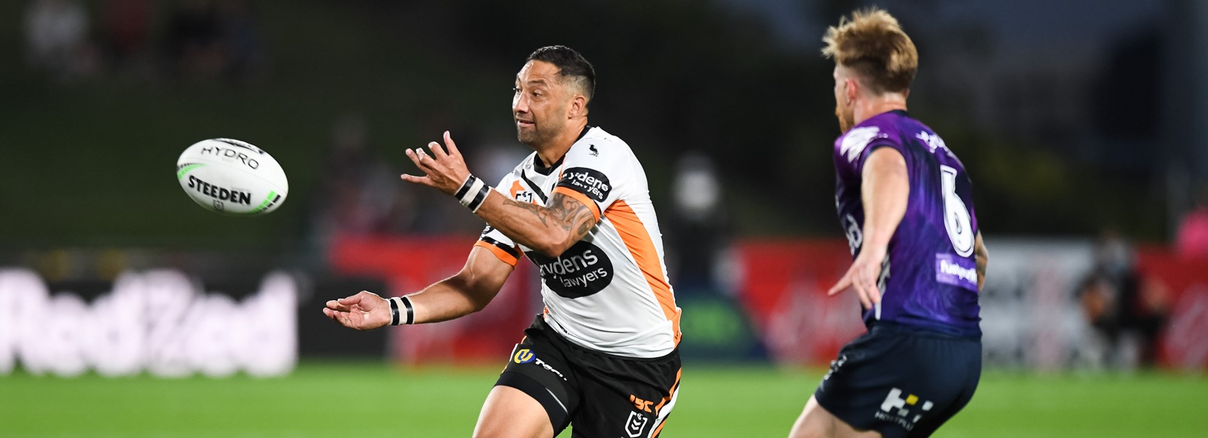 Benji Marshall in 2020 for Wests Tigers.