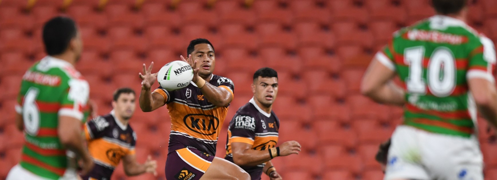 Broncos pivot Anthony Milford.