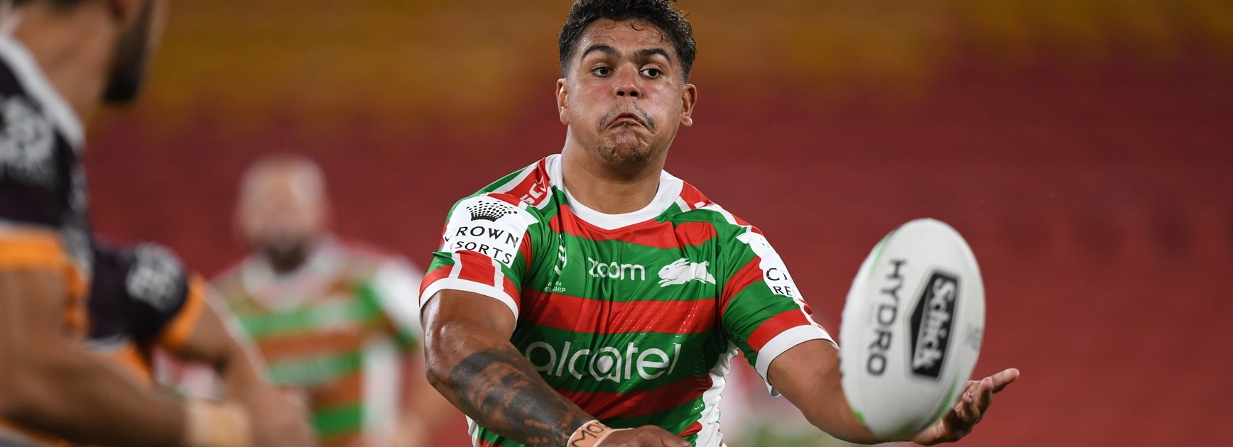 Rabbitohs fullbacks Latrell Mitchell.