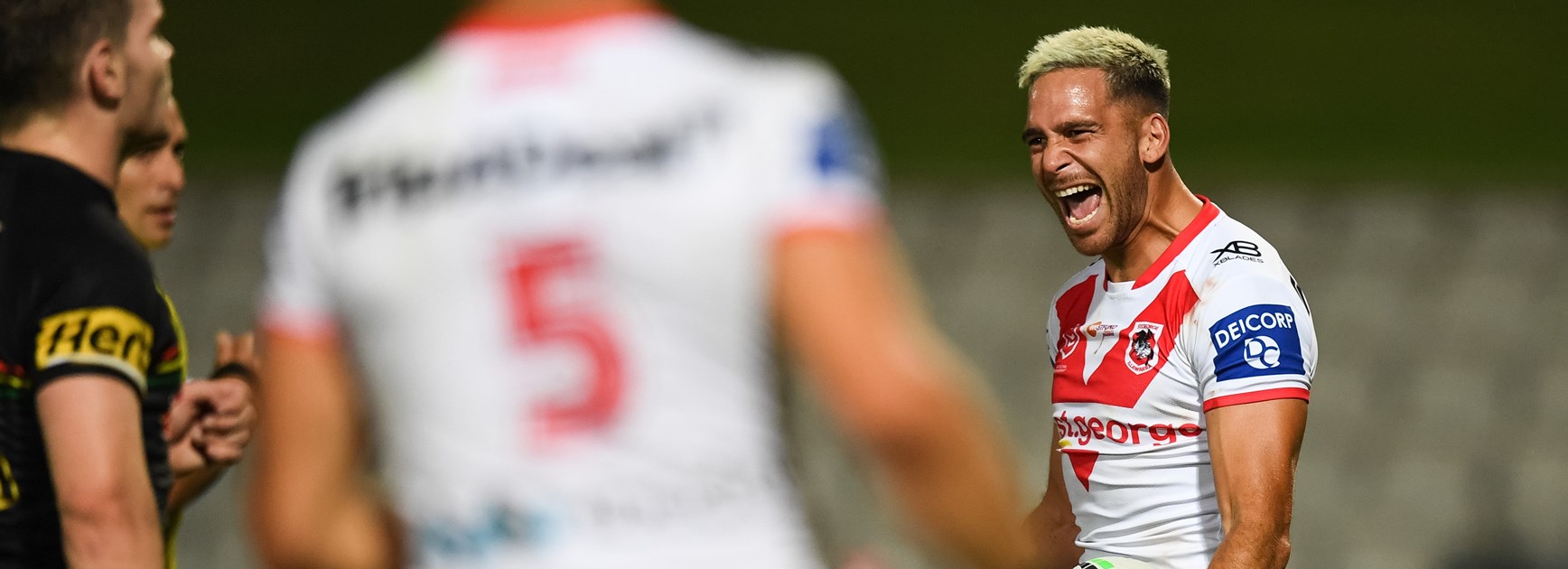 Dragons utility back Corey Norman.