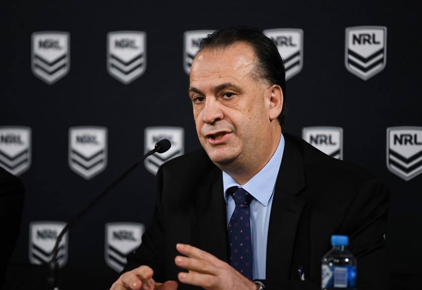 ARL Commission chairman Peter V'landys.