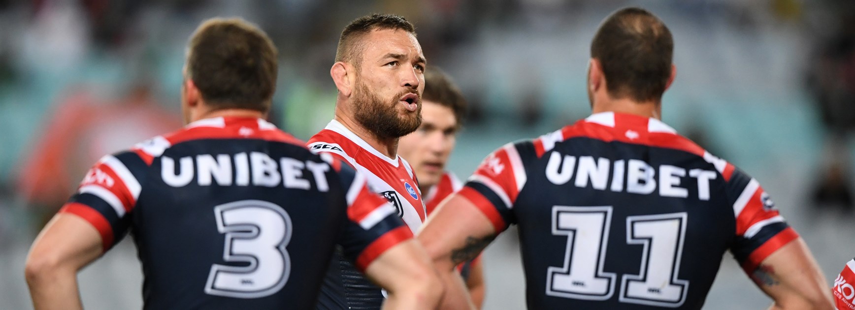 Roosters prop Jared Waerea-Hargreaves.