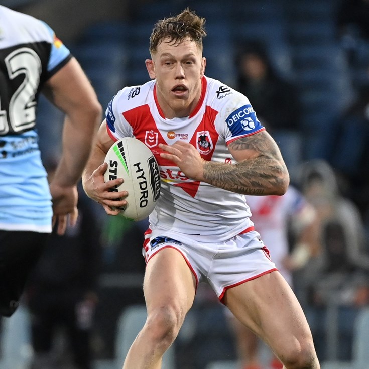 McInnes providing direction for Dragons at lock