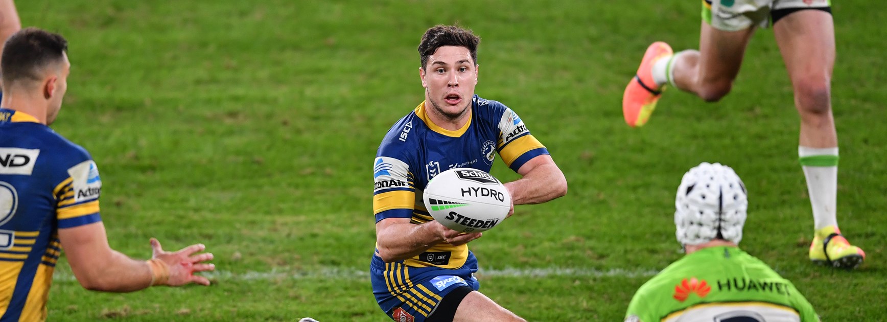 Eels halfback Mitch Moses.