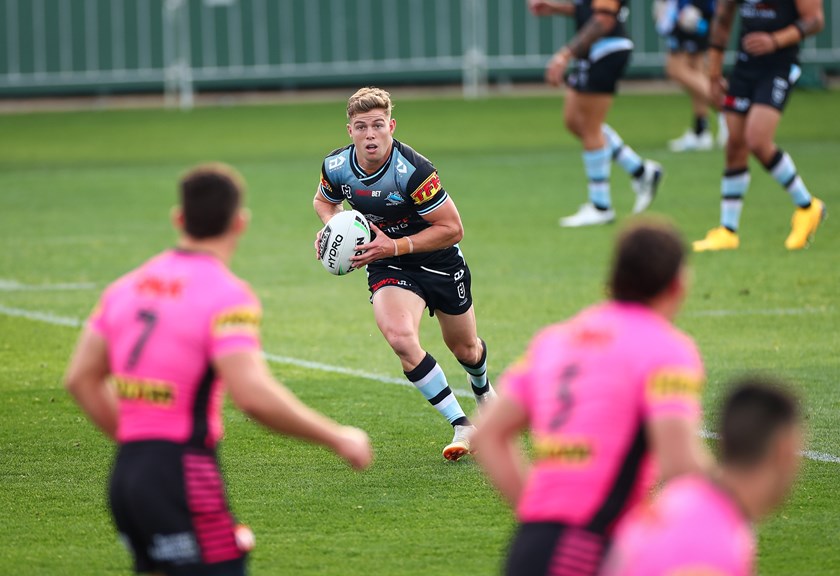 Sharks hooker Blayke Brailey.