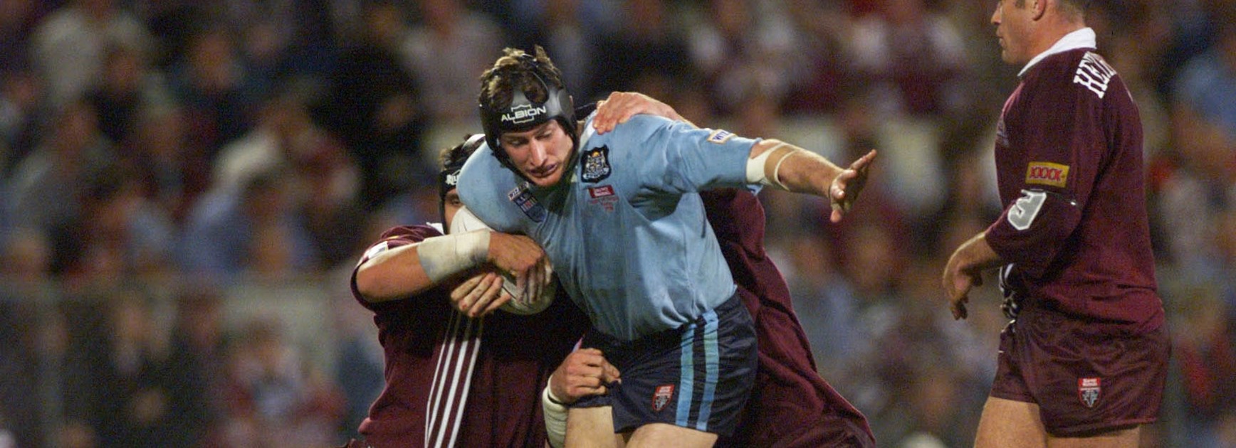 Blues back-rower Steve Menzies.