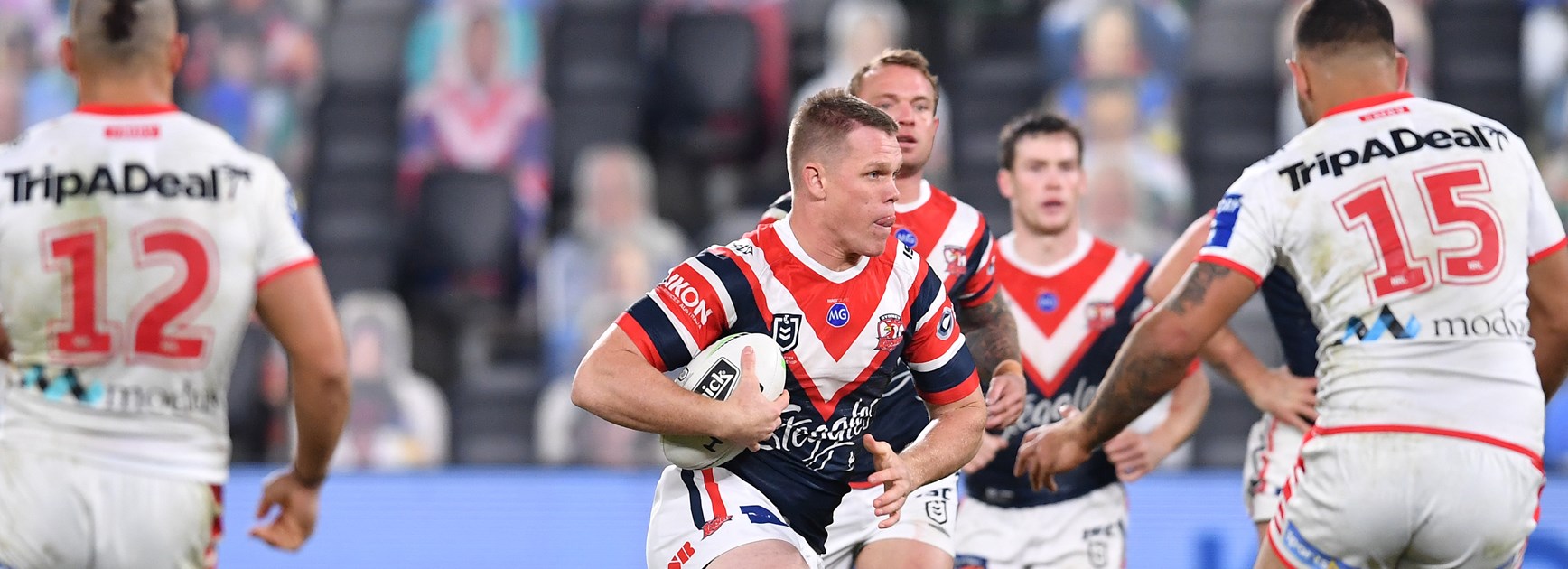 Roosters prop Lindsay Collins.