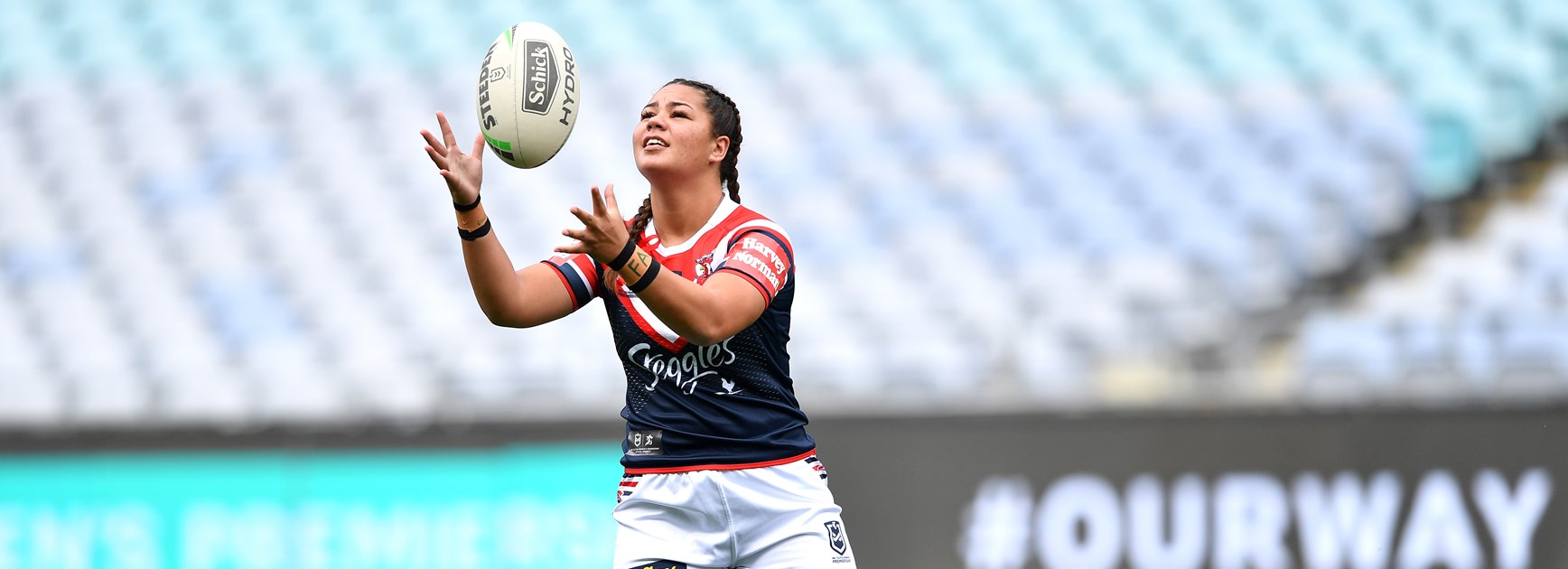 Roosters interchange player Kennedy Cherrington.