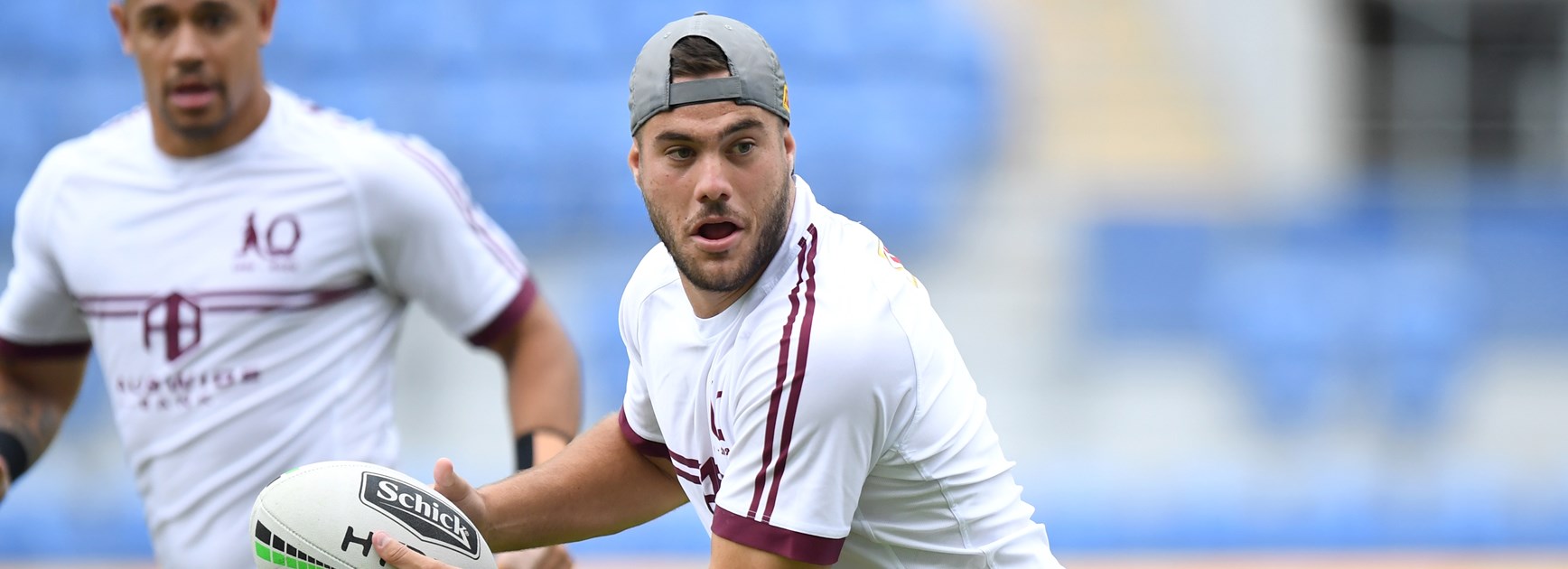 Maroons rookie Corey Allan.