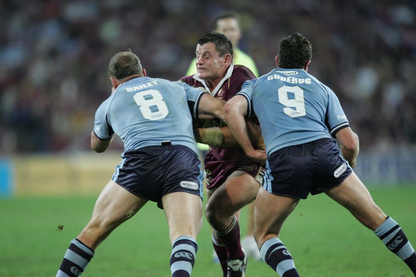 Danny Nutley in his lone Origin performance.