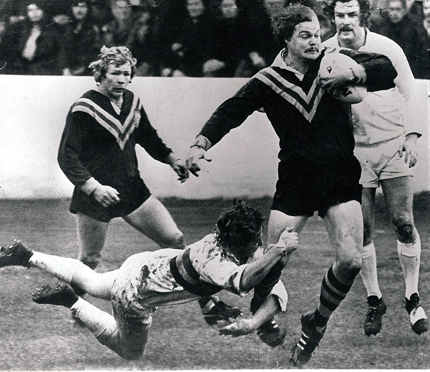 Lionel Williamson playing for Australia.